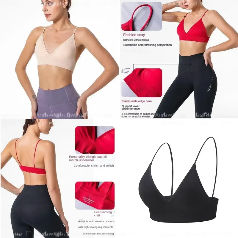 Fitness Yoga Youth - Reggiseno a triangolo senza cuciture con
