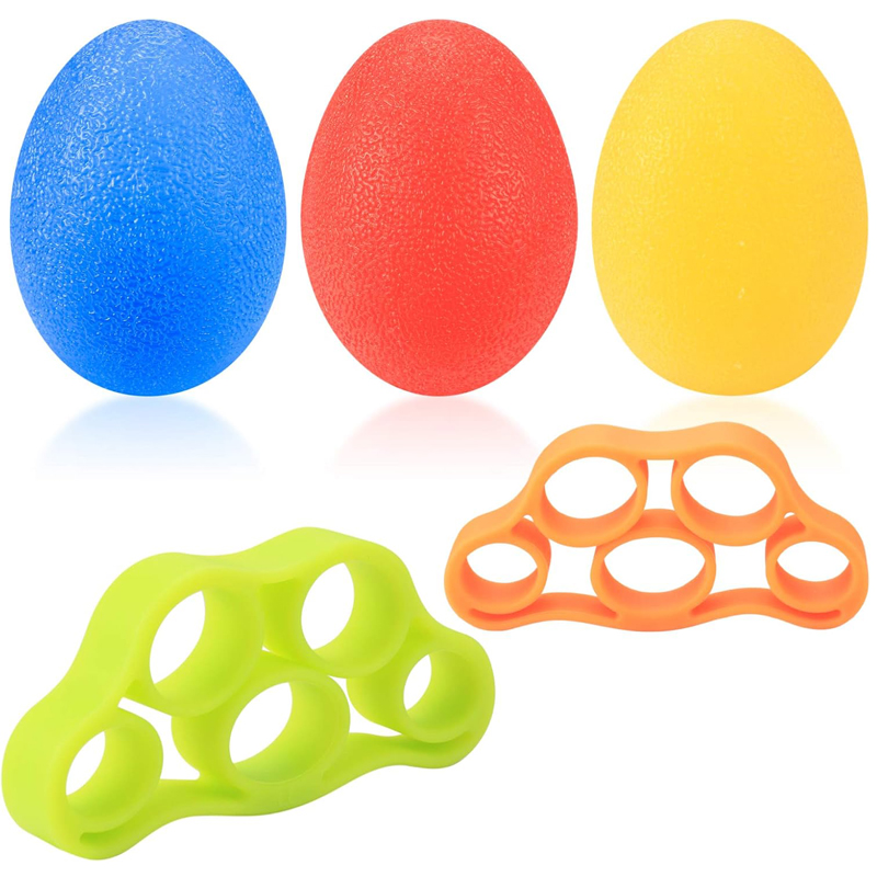 Grip Strengthener Hand - 3 Palline Antistress per Terapia della
