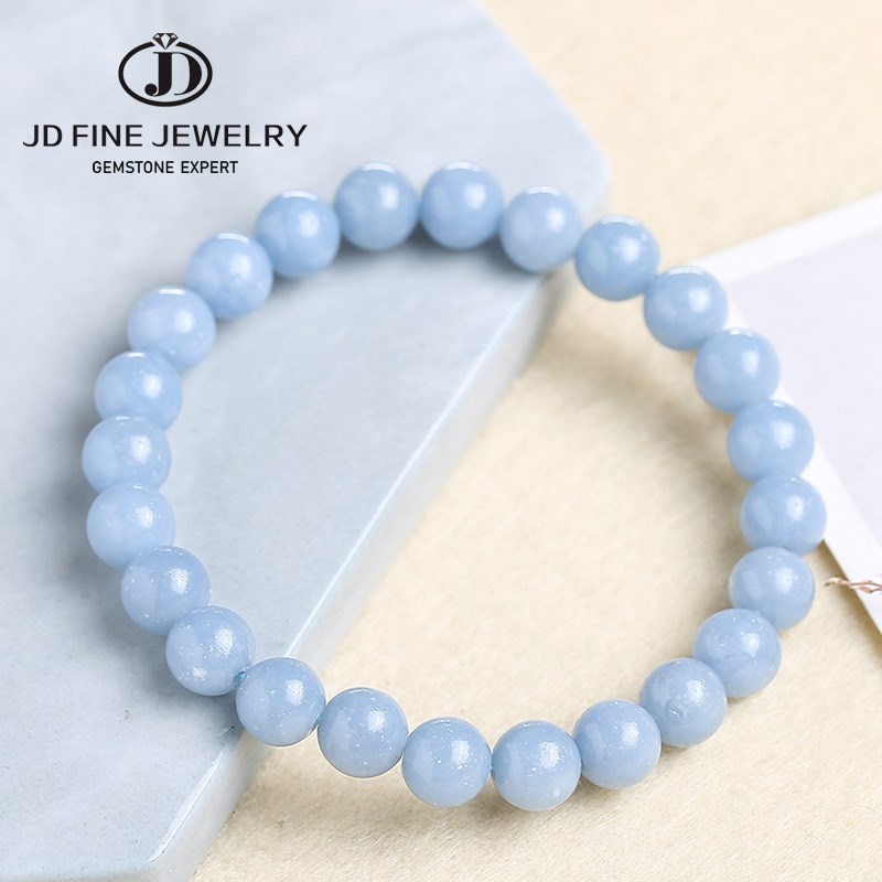JD Natural Stone Blue Angelite - Yoga Fitness Tracker recensione e prezzo