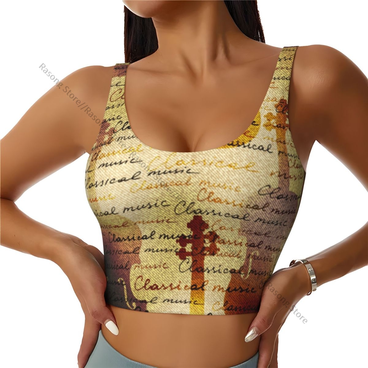 Reggiseno sportivo da donna ch - Yoga Fitness Images recensione e prezzo
