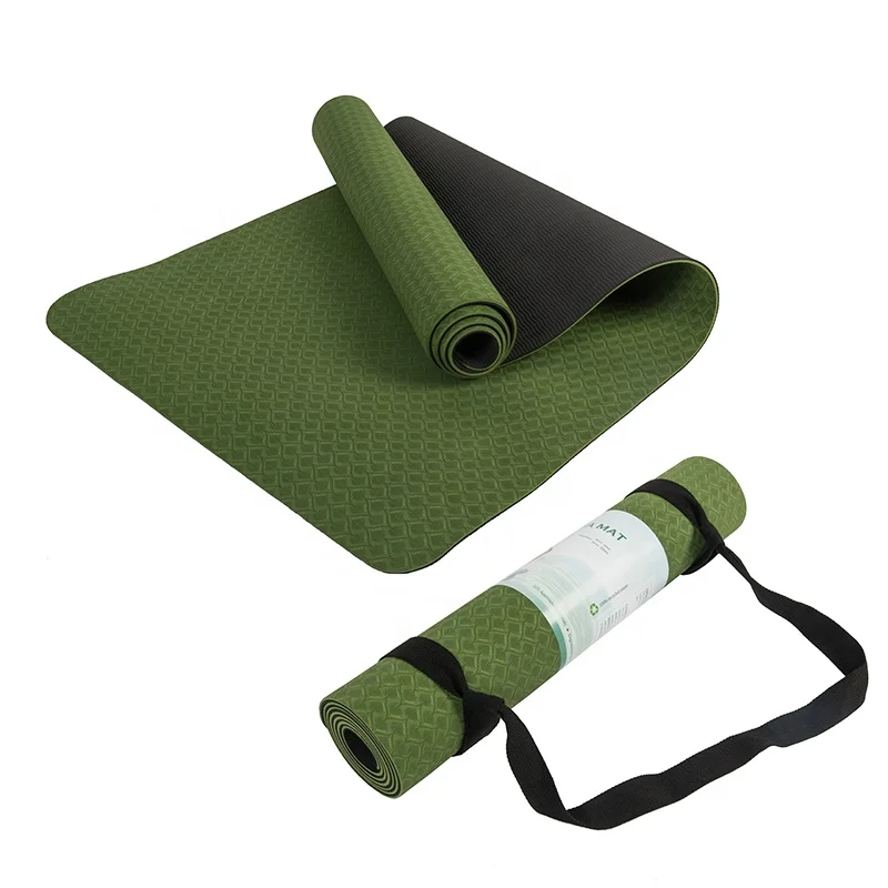 Tappetino Yoga in TPE Antisciv - Yoga Fitness Logo Design recensione e prezzo