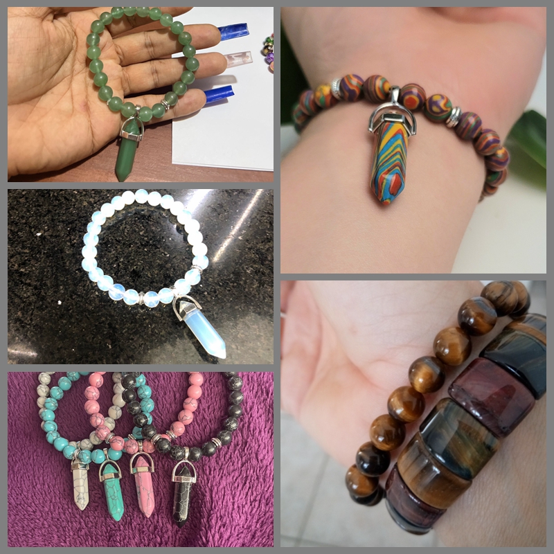 Bracciale in pietra naturale o - Yoga Fitness Tracker recensione e prezzo